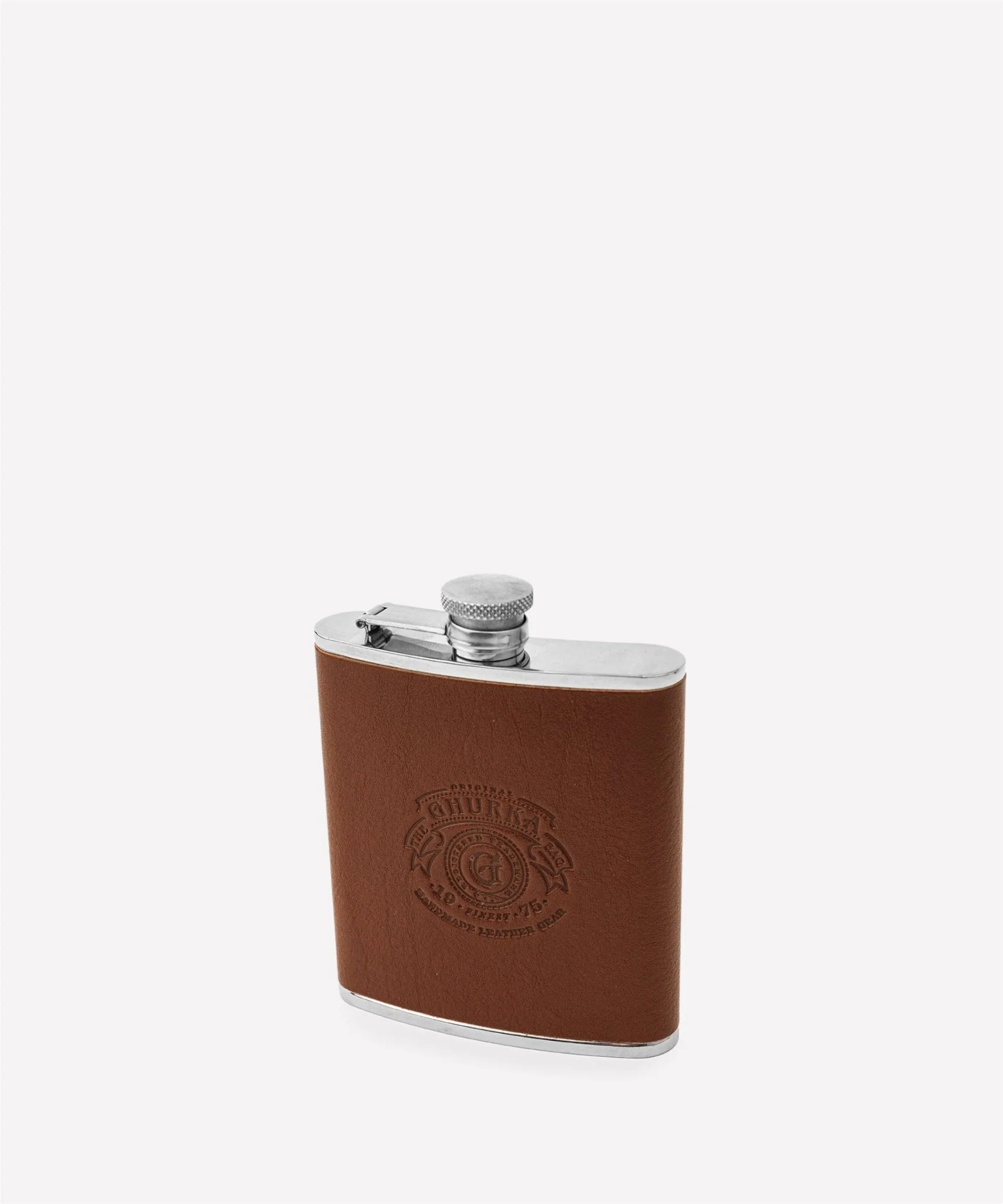 Leather Wrapped Flask - Image 2