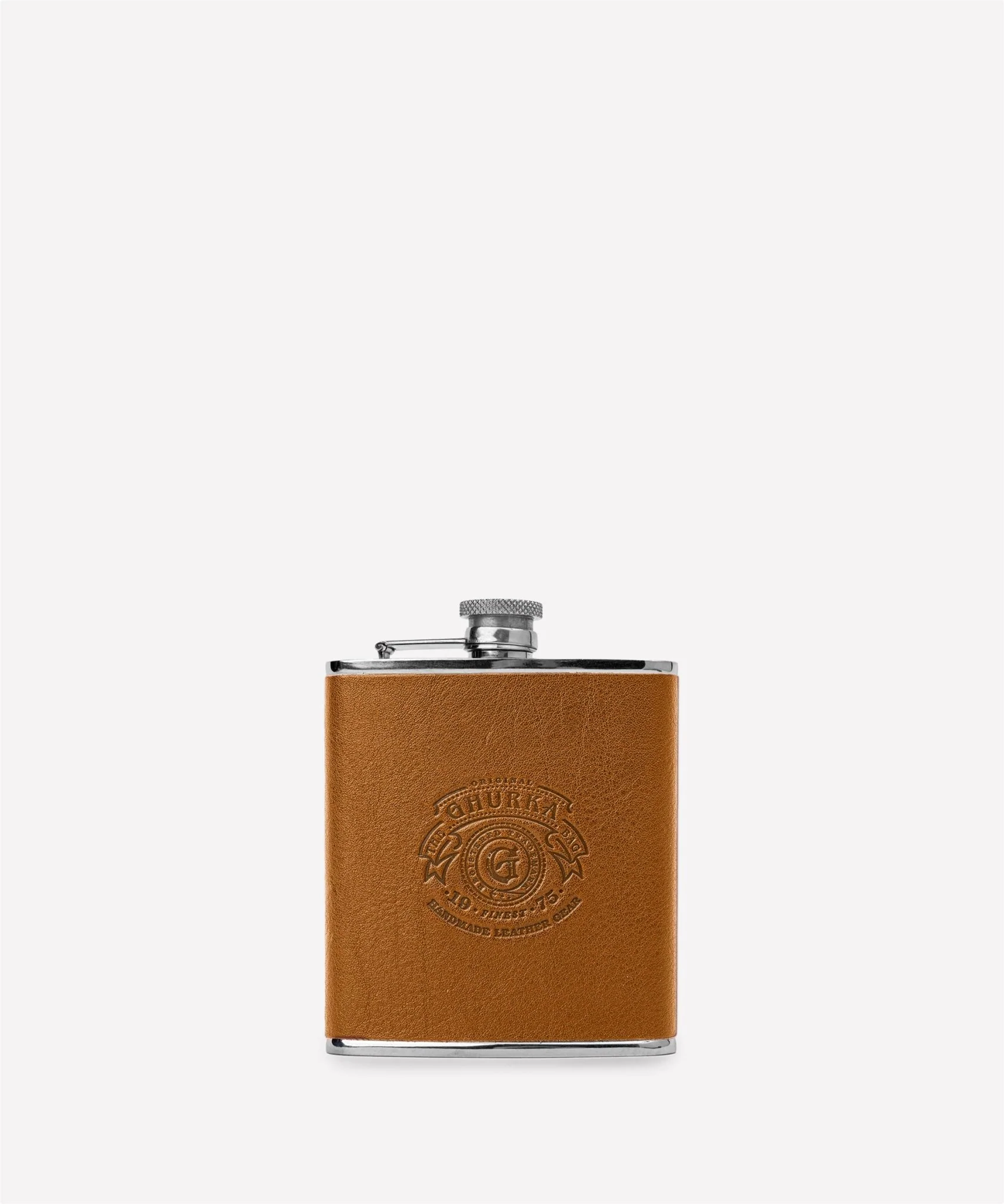 Leather Wrapped Flask