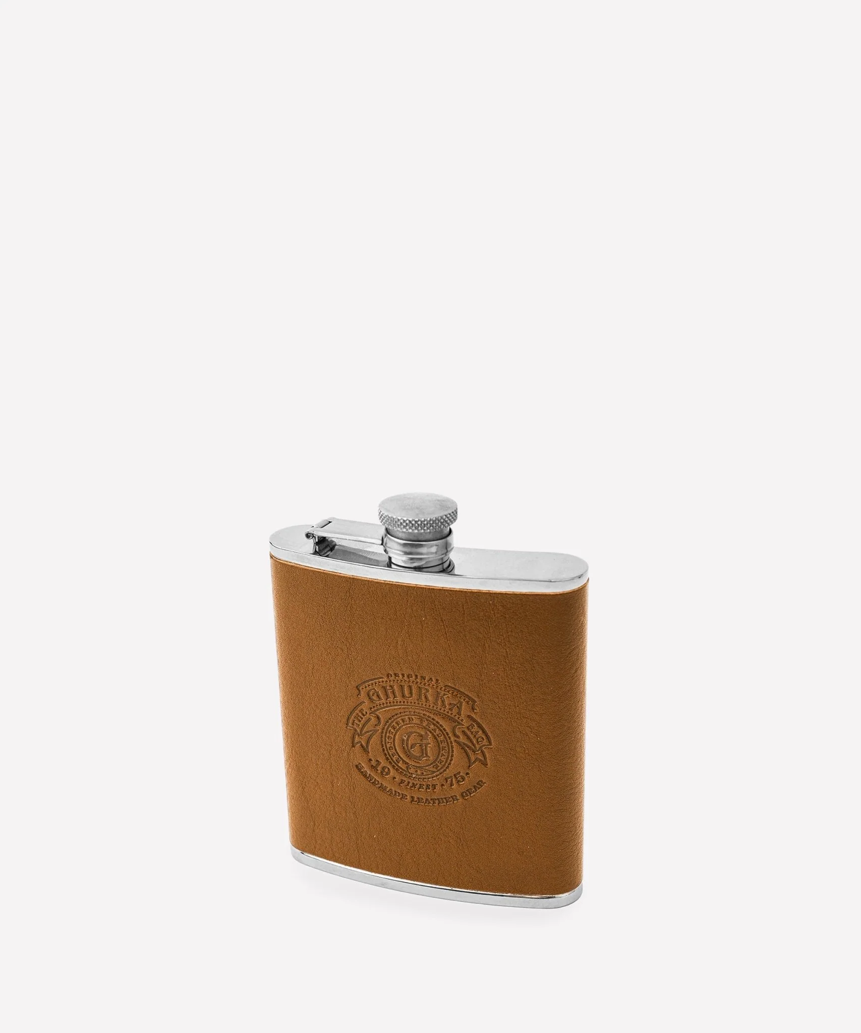Leather Wrapped Flask - Image 2